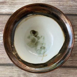 Raku Japanese Style Small Bowl Handmade Pottery